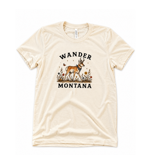 Wandering Pronghorn Tee