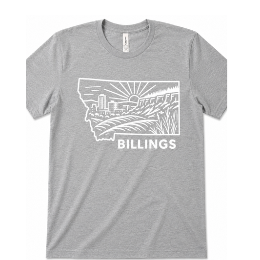 Home on the Rims Grey Tee